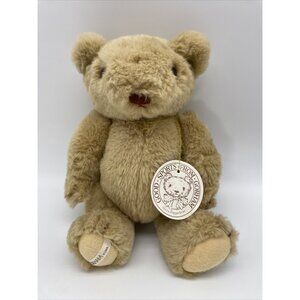 1985 Gorham Jerry Jogger Bear Good Sports From Gorham 9” Tan Brown Plush
